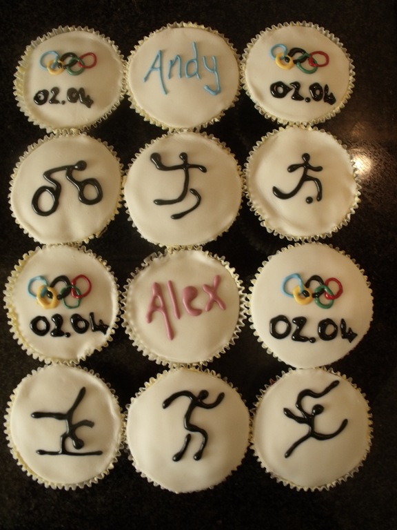 My Delight cakes and cupcakes Olympic Cupcakes
